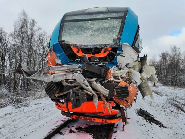 Фура была зарегистрирована в Брестской области. Грузовик из Беларуси попал под поезд в России